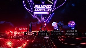 【任何音乐都能玩的音游】AUDIOMECH: your music transformed 试玩_哔哩哔哩bilibili_游戏试玩