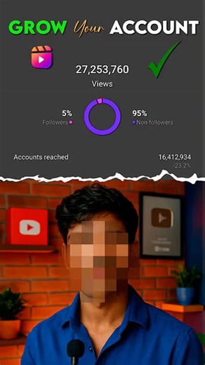 Shalikram Turerao on Instagram: "Instagram Reel Views बढ़ाओ 🔥🚀 Instagram Trick 💥 #InstagramViews #InstagramTrick . . . . अब अपनी Instagram Reels पर हजारों Views पाना आसान है – बस ये simple steps अपनाओ और algorithm को trigger करो 🔥 instagram views, instagram tricks, instagram views increase, increase instagram views, instagram growth tips, instagram algorithm, instagram hacks, get more views on instagram, instagram reels views, instagram tricks in hindi, instagram viral reels"