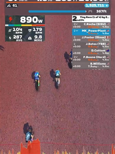 The Sprint Files 26 - 1000W Tiny Race Classique Reverse #mk_powerplant #zwifter #zwift_sprint #mk_projekt185 #zwift #mk_power