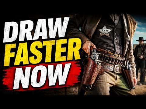 How Texas Rangers Carried Their Revolvers for Faster Draws