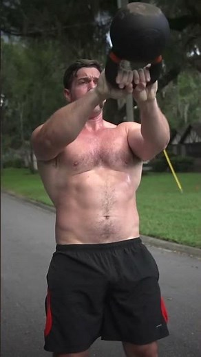 Lose Fat Fast with 5 Reps of Kettlebell Double Hand Swing | Kettlebell Exercise