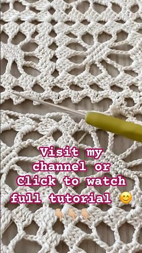 Perfect❗️Most Trendy Crochet Square Motif Pattern Runner Tutorial