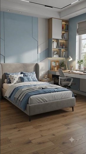 Modern Boys Bedroom Design #interiors #bedroomdecor #moderndesigns #homedecor #interiordesign