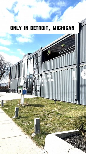 2.3K views · 35 reactions | Only in Detroit, Michigan will you find the Detroit Shipping Co. (@detroit_shipping), a unique location housing five different restaurants, a bar, an art gallery, and so much more. What’s your favorite thing to do at Detroit Shipping Co.? Let us know in the comments! : @michiganmomofone | The 'Gander Newsroom | Facebook