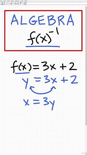BASIC Algebra Inverse Equations – Quick Practice