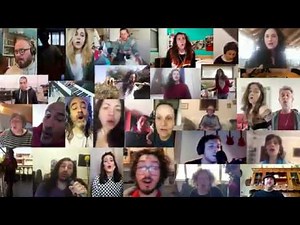 “Always Look On The Bright Side of Life” - 30 singing people cover