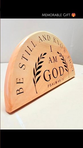 wooden Engraved bibleverses #gifts #homedecor #christianart #shorts #shortvideo #woodscraft ( DM)