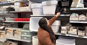 How to Make a Chic Basket Side Table: An Easy DIY With Hidden Storage