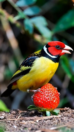 Gouldian finches are some of the most colorful birds on Earth, wearing feathers of purple, green, yellow and red like a rainbow in flight. Native to Australia’s savannas, they feed on grass seeds and play a key role in spreading them through the landscape. These finches nest in tree hollows and live in flocks, reminding us that even the smallest birds shape the ecosystem around them. #gouldianfinch #australianbirds #rainbowfinch #birdeducation #naturefacts | Grafting Examples