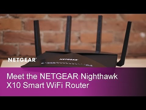 Meet the New NETGEAR Nighthawk X10 WiFi Router