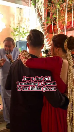 Qawali Night at the Wedding 🎶✨ First Dance as a Married Couple 💍 #Shorts