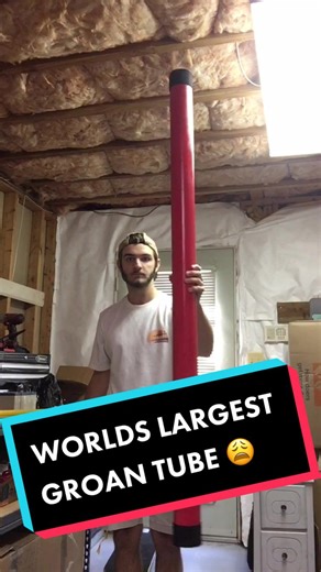 I built a 5ft groan tube (World Record is pending btw) #JetPuffedSmourth #TeamofTomorrow #groantube #groantubechallenge