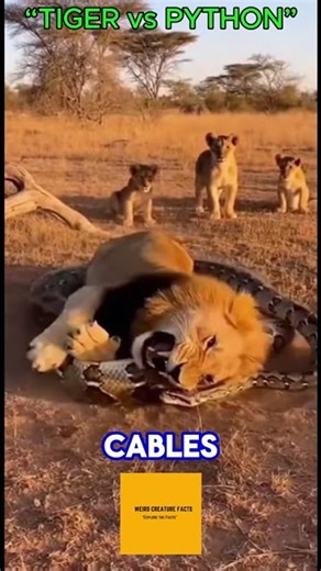 Tiger vs Python | Oxygen vs Time #facts