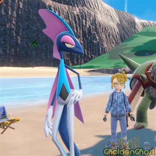 Inteleon Pranks his Friends #pokemon #pokemonscarletandviolet #inteleon #incineroar #chesnaught