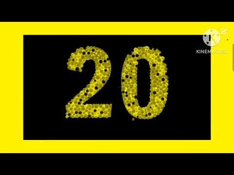 Learn Numbers with Colorful Balls Logo Effects Reversed