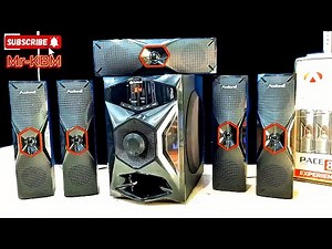 Pace 8 Audionic 5.1 Channel Home Theater Speaker Bass Test - Mr KBM