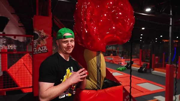 Unspeakable S17:E07 - Sneaking Into a Trampoline Park Overnight