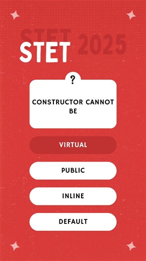 stet computer science quiz #stet #computerscience #bpsctre4