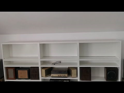 Assembling IKEA furniture - BILLY - Height extension unit
