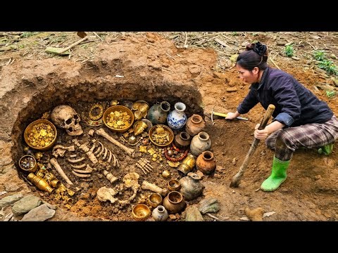 I accidentally unearthed a centuries-old tomb, and what was inside terrified me: Treasure hunting.