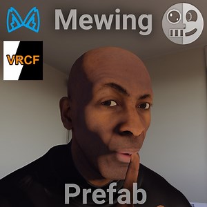 Mewing🤫🧏 - Face Tracking Prefab - hashedits - BOOTH