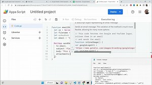 Google Apps Script Tutorial to Email Google Sheet as PDF Document on Button Click in SpreadSheet