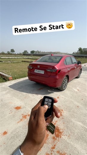 Honda Amaze Ka Remote Start Feature Hai life Saver ❤️