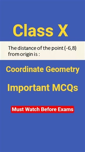 Coordinate Geometry Tricks 🔥| Class 10th Maths | #shorts
