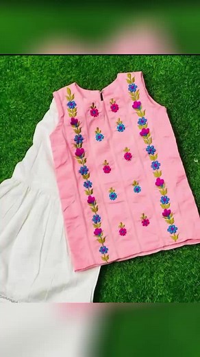 Charming Embroidery Designs for Baby Girls