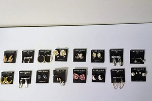 Anne Klein Earrings Lot – Hoops, Studs, Drops, Floral | Gold & Silver Tone | NEW | eBay