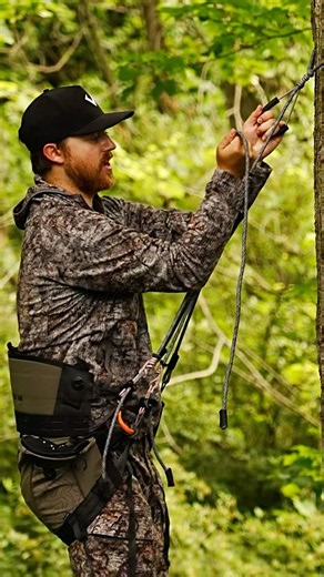 Tether adjustments made easier than ever #saddlehunting