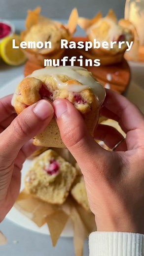 Delicious Lemon Raspberry Muffins Recipe