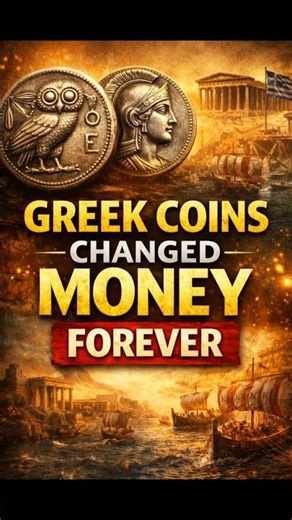 How GREEK COINS Changed History? #shorts