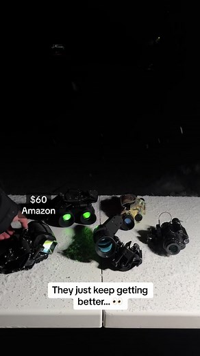 Is the middle one the best for the price? 🤔 #nvg #nightvision #comparison #arma