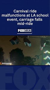 112K views · 517 reactions | Video shows the scary moments a carnival ride malfunctioned, sending one of its carriages to the floor. MORE BELOW ⬇️ | FOX 11 Los Angeles | Facebook