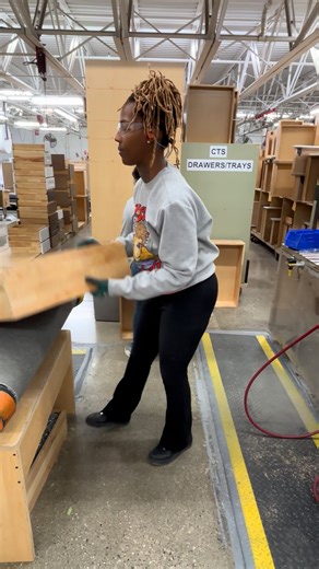 Install Drawer Front with Hand Drill