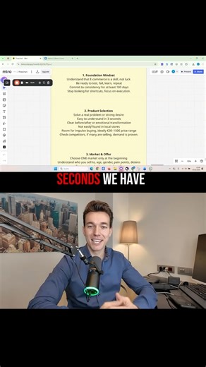 Julian Morandell on Instagram: "A product that truly works must do two things at once: 1. It solves a real, painful problem 2. That solution is instantly obvious If a customer needs more than three seconds to understand what problem your product solves, you already lost them. Why problem-solving products win: People do not buy products. They buy relief, comfort, status, confidence, or saved time. The strongest E-commerce products remove friction from daily life: • Less pain • Less effort • Less