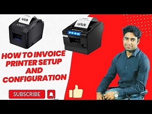 How to invoice printer setup And configuration