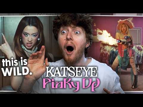 THIS IS WILD.. (KATSEYE 'Pinky Up' Official MV Reaction)