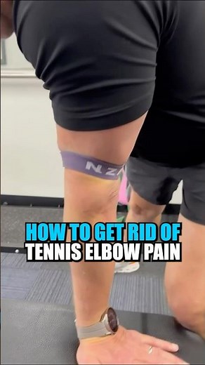 How to get rid of tennis elbow pain!