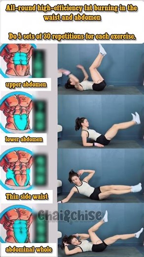 Melt belly fat in 10 minutes #FatLoss #AbsWorkout