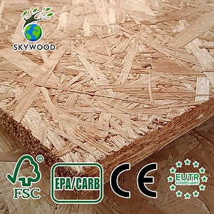 [Hot Item] 18mm Fire Rated Wooden Melamine Faced Sandwich Panel OSB Board