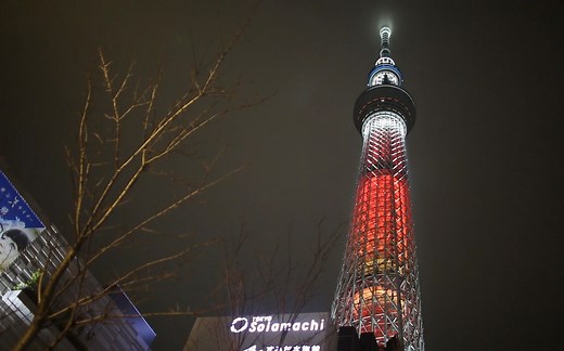 Tokyo Skytree Night View 东京晴空塔（天空树）夜间摄影