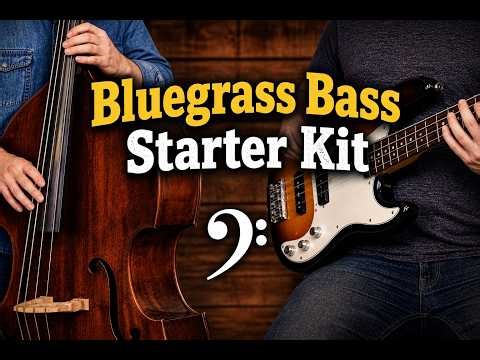 New To Bluegrass Bass? Watch This!