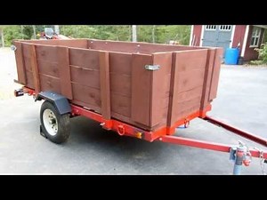 UPDATE 1: Harbor Freight 1720 Lb. Capacity 48" x 96" Super Duty Utility Trailer Build Out