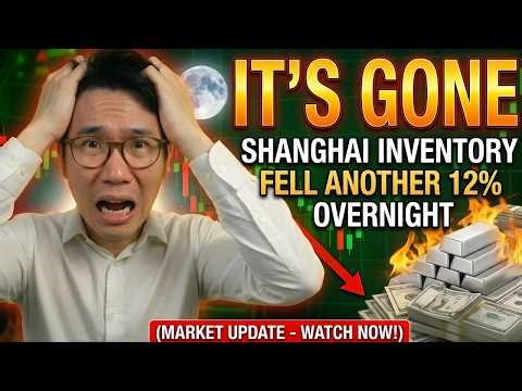 Shanghai Inventory Fell Another 12% — China Is Running Out Of Silver