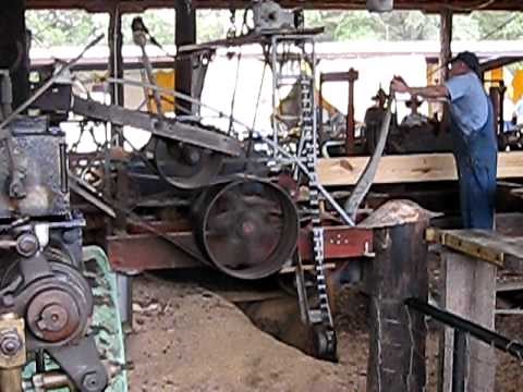 Steam Powered SAWMILL early 1900's