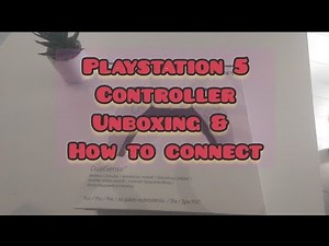How to Connect PlayStation 5 Controller | Unboxing & Setup Guide (Easy Tutorial)