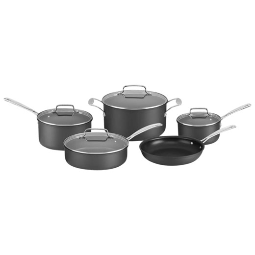Cuisinart 9-Piece Hard Anodized Cookware Set