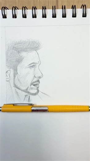 Trying to Draw Robert Downey Jr. 😳✍️ | Did I Do Justice?